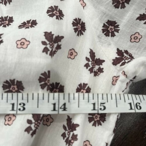 Cleobella White and Brown Midi Dress - Picture 11 of 14